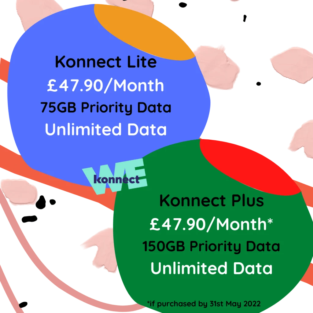 buy konnect satellite broadband - price plans